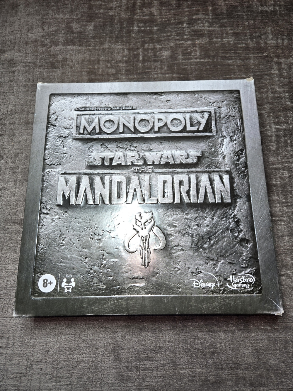 Monopoly: Star Wars The Mandalorian Edition board game produced by Hasbro Gaming